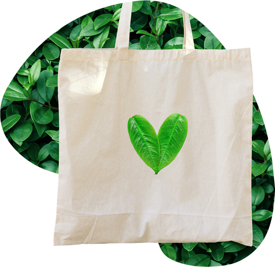 <span>Umweltfreundliche</span> personalisierte Einkaufstaschen